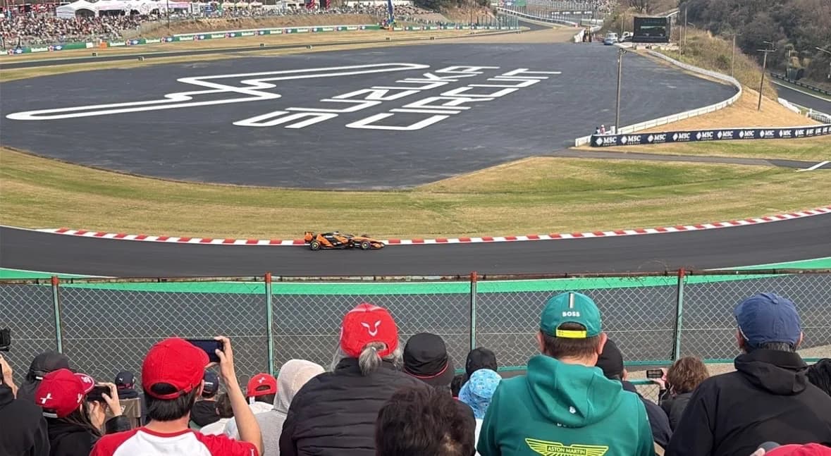Suzuka Circuit during a student's trip to Japan